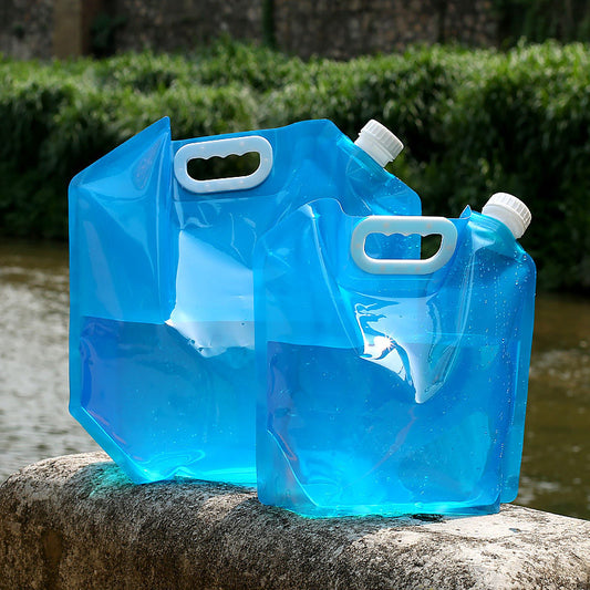 PVC Outdoor Camping senderismo Portable Contenedor de agua emergencia
